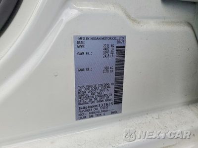 Zdjęcie 12 z 12 samochodu: 2024 NISSAN ALTIMA 2.5 SV VIN:1N4BL4DWXRN333625 - miniatura