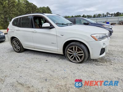 Czwarte zdjęcie samochodu z boku: 2015 BMW X3 XDRIVE28I VIN:5UXWX9C52F0D53559 - miniatura