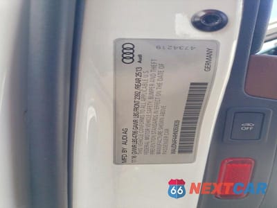 Zdjęcie 12 z 12 samochodu: 2017 AUDI A4 PREMIUM VIN:WAUDNAF44HN050639 - miniatura