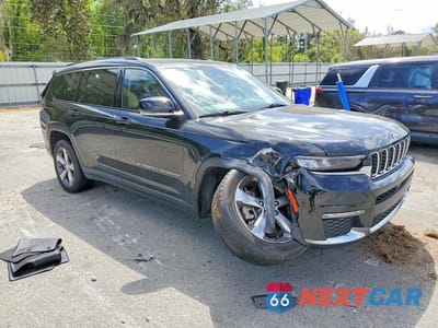 Czwarte zdjęcie samochodu z boku: 2021 JEEP GRAND CHEROKEE L LIMITED VIN:1C4RJJBG1M8125939 - miniatura
