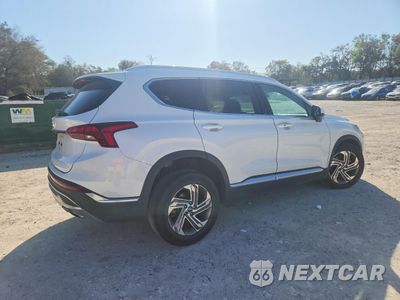 Trzecie zdjęcie samochodu z tyłu: 2021 HYUNDAI SANTA FE SEL VIN:5NMS24AJ8MH324109 - miniatura