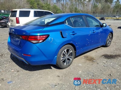 Trzecie zdjęcie samochodu z tyłu: 2023 NISSAN SENTRA SV VIN:3N1AB8CV7PY255350 - miniatura