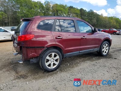 Trzecie zdjęcie samochodu z tyłu: 2008 HYUNDAI SANTA FE SE VIN:5NMSH13E98H171548 - miniatura
