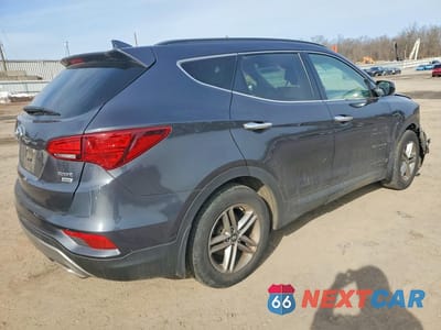 Trzecie zdjęcie samochodu z tyłu: 2017 HYUNDAI SANTA FE SPORT 2.4L VIN:5XYZUDLB4HG491520 - miniatura