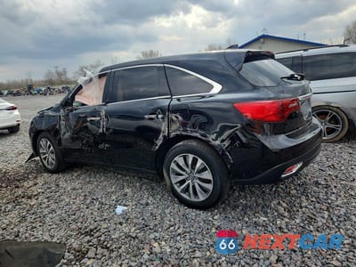 Drugie zdjęcie samochodu z przodu: 2016 ACURA MDX TECHNOLOGY VIN:5FRYD4H40GB008910 - miniatura