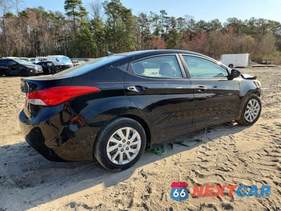 Trzecie zdjęcie samochodu z tyłu: 2012 HYUNDAI ELANTRA GLS VIN:KMHDH4AE3CU475713 - miniatura