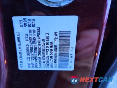 Zdjęcie 14 z 14 samochodu: 2020 HONDA ODYSSEY EX VIN:5FNRL6H59LB054937 - miniatura