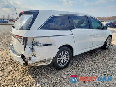Trzecie zdjęcie samochodu z tyłu: 2013 HONDA ODYSSEY EXL VIN:5FNRL5H62DB019693 - miniatura