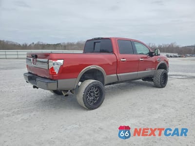 Trzecie zdjęcie samochodu z tyłu: 2017 NISSAN TITAN XD PLATINUM RESERVE VIN:1N6BA1F4XHN570718 - miniatura