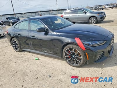 Czwarte zdjęcie samochodu z boku: 2025 BMW I4 M50 VIN:WBY33HD01SFU21012 - miniatura