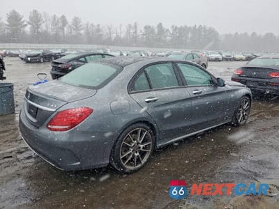Trzecie zdjęcie samochodu z tyłu: 2018 MERCEDES-BENZ C 43 4MATIC AMG VIN:55SWF6EB1JU268966 - miniatura