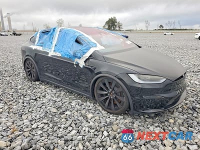 Czwarte zdjęcie samochodu z boku: 2024 TESLA MODEL X VIN:7SAXCAE57RF446812 - miniatura
