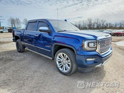 Czwarte zdjęcie samochodu z boku: 2017 GMC SIERRA K1500 DENALI VIN:3GTU2PEJ0HG319332 - miniatura
