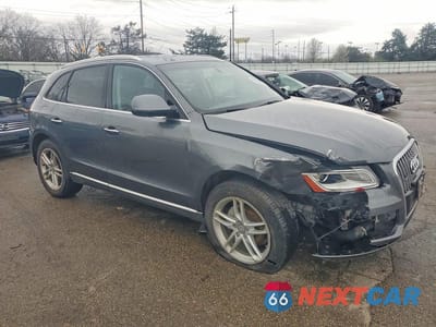 Czwarte zdjęcie samochodu z boku: 2016 AUDI Q5 PREMIUM PLUS VIN:WA1L2AFP4GA126426 - miniatura