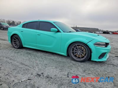 Czwarte zdjęcie samochodu z boku: 2018 DODGE CHARGER R VIN:2C3CDXGJXJH200331 - miniatura