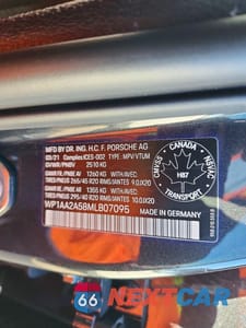 Zdjęcie 14 z 14 samochodu: 2021 PORSCHE MACAN VIN:WP1AA2A58MLB07095 - miniatura