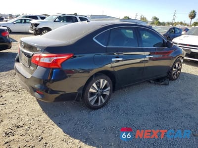 Trzecie zdjęcie samochodu z tyłu: 2019 NISSAN SENTRA SV VIN:3N1AB7AP0KY333166 - miniatura