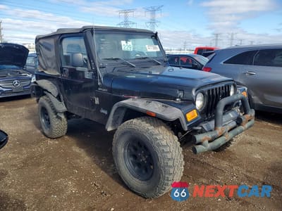 Czwarte zdjęcie samochodu z boku: 2004 JEEP WRANGLER / TJ SPORT VIN:1J4FA49S84P801236 - miniatura