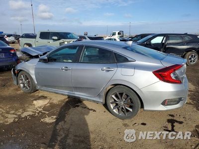 Drugie zdjęcie samochodu z przodu: 2021 HONDA CIVIC EX VIN:19XFC1F31ME001860 - miniatura