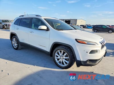 Czwarte zdjęcie samochodu z boku: 2014 JEEP CHEROKEE LIMITED VIN:1C4PJLDS4EW171265 - miniatura