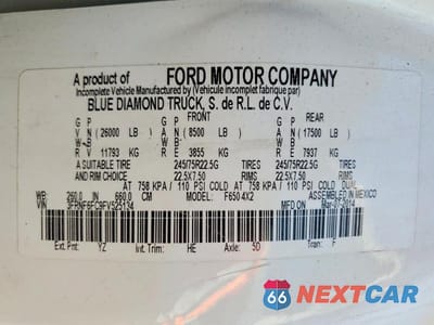 Zdjęcie 12 z 12 samochodu: 2015 FORD F650 SUPER DUTY ROLLBACK TRUCK VIN:3FRNF6FC9FV525134 - miniatura