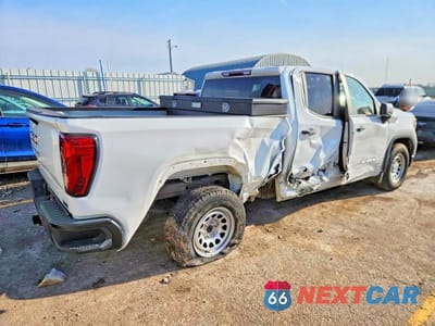 Trzecie zdjęcie samochodu z tyłu: 2019 GMC SIERRA C1500 VIN:1GTR8AEH0KZ272163 - miniatura