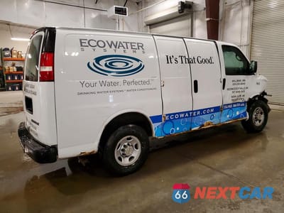 Trzecie zdjęcie samochodu z tyłu: 2004 CHEVROLET EXPRESS 2500 DELIVERY VAN VIN:1GCGG25V041137059 - miniatura