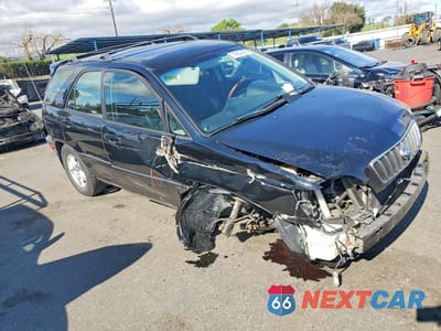 Czwarte zdjęcie samochodu z boku: 2002 LEXUS RX 300 BASE VIN:JTJHF10U120246758 - miniatura