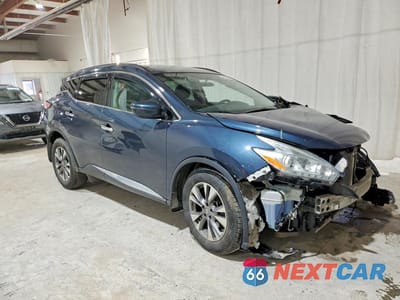 Czwarte zdjęcie samochodu z boku: 2017 NISSAN MURANO SV VIN:5N1AZ2MH9HN183883 - miniatura