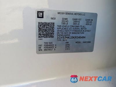 Zdjęcie 14 z 14 samochodu: 2019 CADILLAC ESCALADE ESV LUXURY VIN:1GYS3HKJ2KR345494 - miniatura
