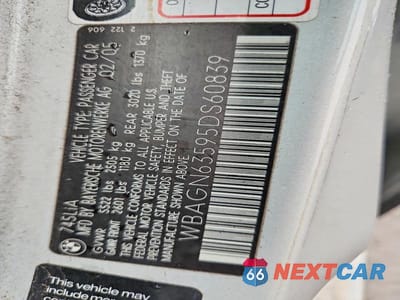 Zdjęcie 12 z 12 samochodu: 2005 BMW 745 LI VIN:WBAGN63595DS60839 - miniatura