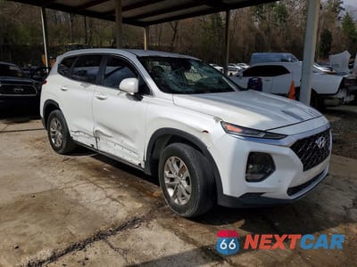 Czwarte zdjęcie samochodu z boku: 2019 HYUNDAI SANTA FE SE 2.4L VIN:5NMS23AD9KH004119 - miniatura