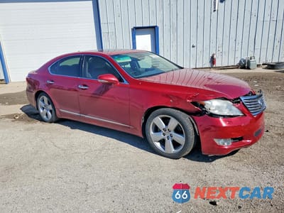 Czwarte zdjęcie samochodu z boku: 2012 LEXUS LS 460 BASE VIN:JTHBL5EF4C5112641 - miniatura