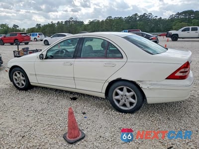 Drugie zdjęcie samochodu z przodu: 2004 MERCEDES-BENZ C 240 VIN:WDBRF61J14A547244 - miniatura