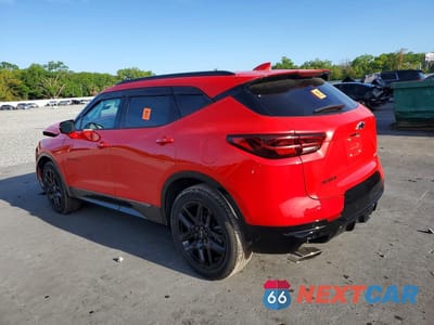 Drugie zdjęcie samochodu z przodu: 2024 CHEVROLET BLAZER RS VIN:3GNKBERS7RS133730 - miniatura