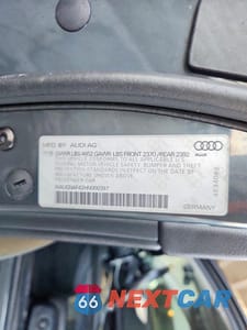 Zdjęcie 12 z 12 samochodu: 2017 AUDI A4 PREMIUM VIN:WAUGNAF42HN000397 - miniatura