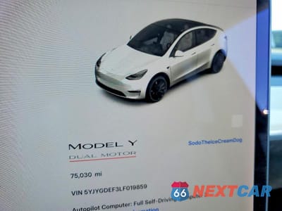 Zdjęcie 9 z 11 samochodu: 2020 TESLA MODEL Y VIN:5YJYGDEF3LF019859 - miniatura