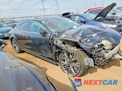 Czwarte zdjęcie samochodu z boku: 2018 AUDI A7 PRESTIGE VIN:WAU23AFC0JN055881 - miniatura