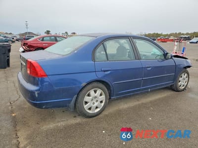 Trzecie zdjęcie samochodu z tyłu: 2002 HONDA CIVIC EX VIN:2HGES26882H586715 - miniatura