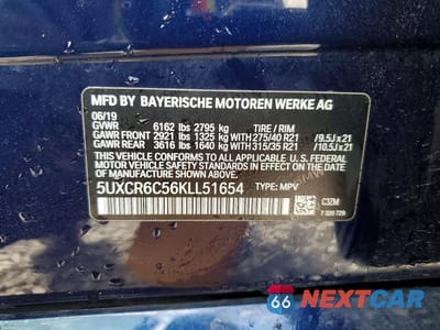 Zdjęcie 13 z 13 samochodu: 2019 BMW X5 XDRIVE40I VIN:5UXCR6C56KLL51654 - miniatura