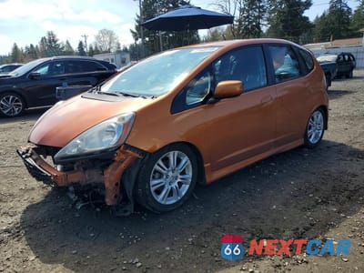 2010 HONDA FIT SPORT JHMGE8G40AS013763 - główne zdjęcie licytacji z USA - miniatura