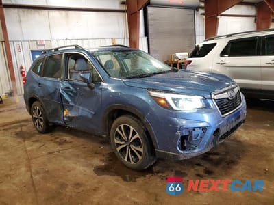 Czwarte zdjęcie samochodu z boku: 2021 SUBARU FORESTER LIMITED VIN:JF2SKAUC8MH497188 - miniatura