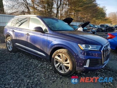 Czwarte zdjęcie samochodu z boku: 2023 AUDI Q7 PREMIUM VIN:WA1ACBF7XPD010494 - miniatura