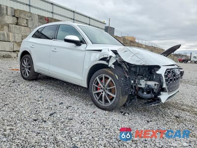 Czwarte zdjęcie samochodu z boku: 2025 AUDI SQ5 PREMIUM PLUS VIN:WA1B4AFY9S2028378 - miniatura