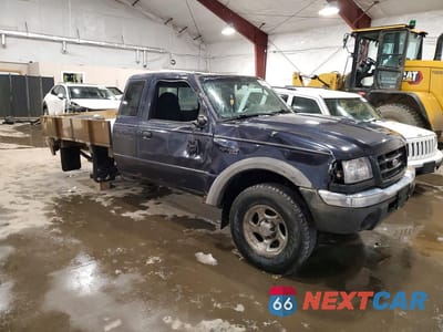 Czwarte zdjęcie samochodu z boku: 2003 FORD RANGER SUPER CAB VIN:1FTZR15E53PA68846 - miniatura