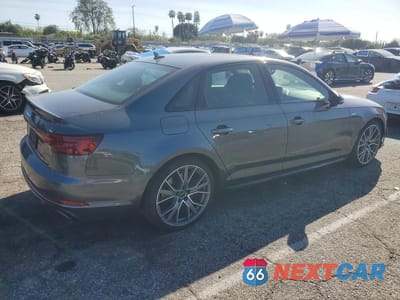 Trzecie zdjęcie samochodu z tyłu: 2019 AUDI A4 PRESTIGE VIN:WAUFNAF48KA075907 - miniatura