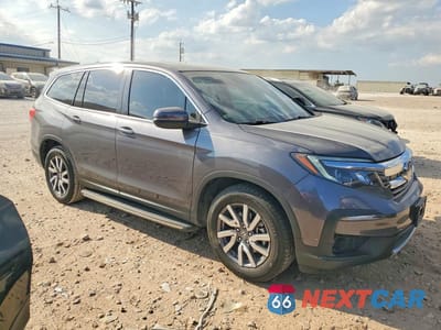 Czwarte zdjęcie samochodu z boku: 2019 HONDA PILOT EXL VIN:5FNYF5H59KB011355 - miniatura
