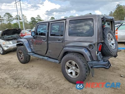 Drugie zdjęcie samochodu z przodu: 2016 JEEP WRANGLER UNLIMITED VIN:1C4HJWEGXGL341746 - miniatura