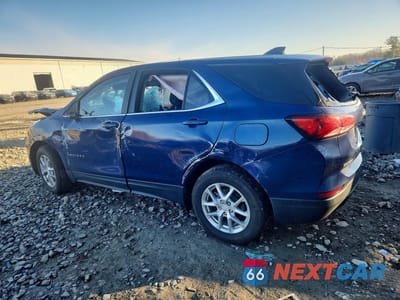 Drugie zdjęcie samochodu z przodu: 2022 CHEVROLET EQUINOX LT VIN:3GNAXUEV5NL303255 - miniatura