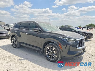 Czwarte zdjęcie samochodu z boku: 2024 INFINITI QX60 LUXE VIN:5N1DL1FR6RC345352 - miniatura